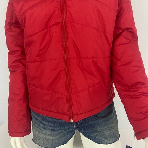 G-III Carl Banks Girls Women's Nebraska Huskers Insulated Jacket Youth Sz M NWT - Picture 3 of 11